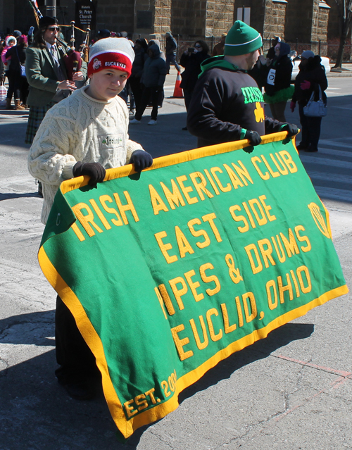 Irish American Club East Side Pipes & Drums banner