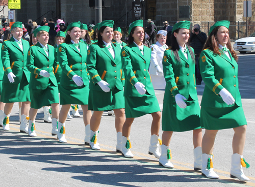 West Side Irish American Club Drill Team