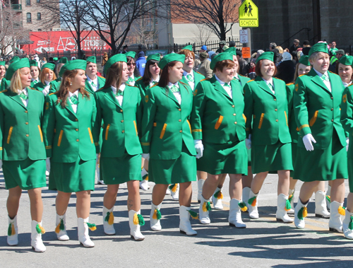 West Side Irish American Club Drill Team