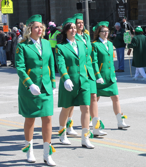 West Side Irish American Club Drill Team