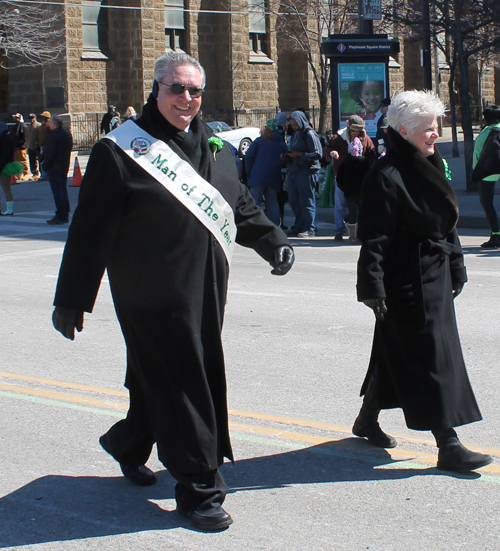 West Side Irish American Club Man of the Year Kevin McDonough