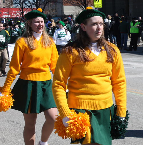 West Side Irish American Club Pom Poms