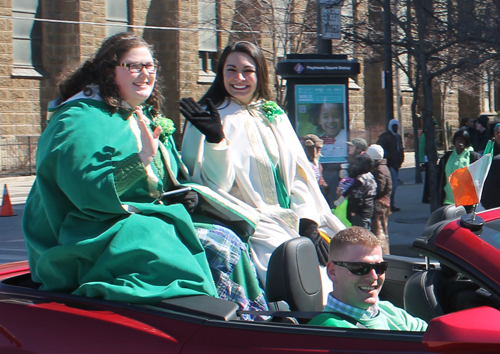 West Side Irish American Club Queen' Court