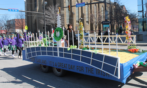 Leneghan Academy of Irish Dance float