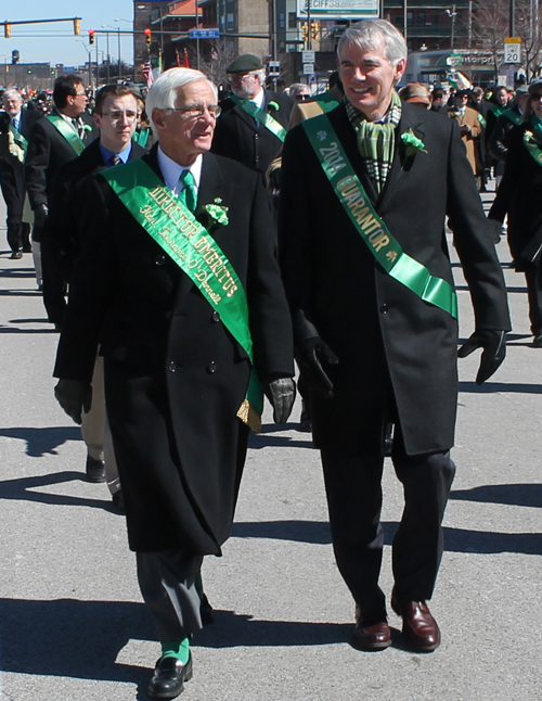 Justice Terrence O'Donnell and Senator Rob Portman