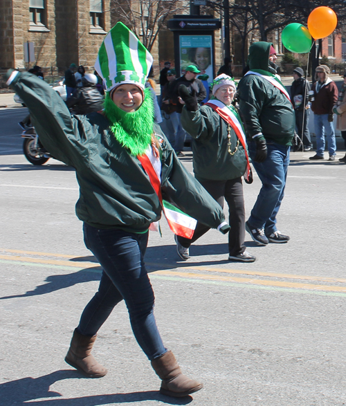 2014 Cleveland St Patrick's Day Parade people