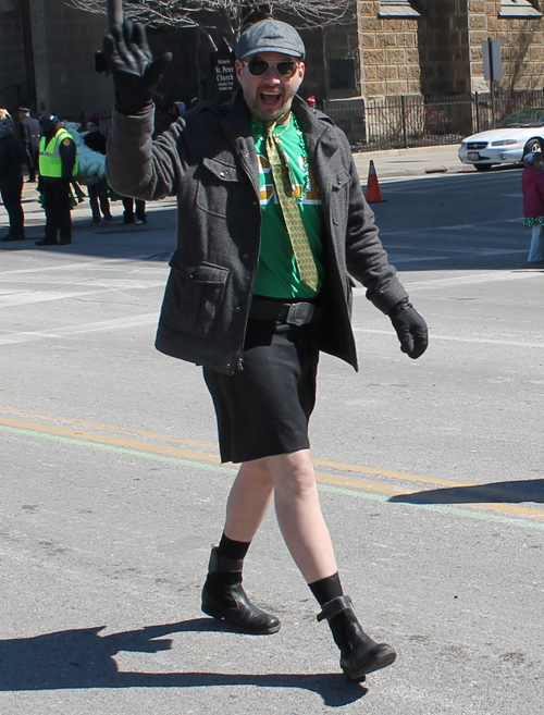 2014 Cleveland St Patrick's Day Parade people