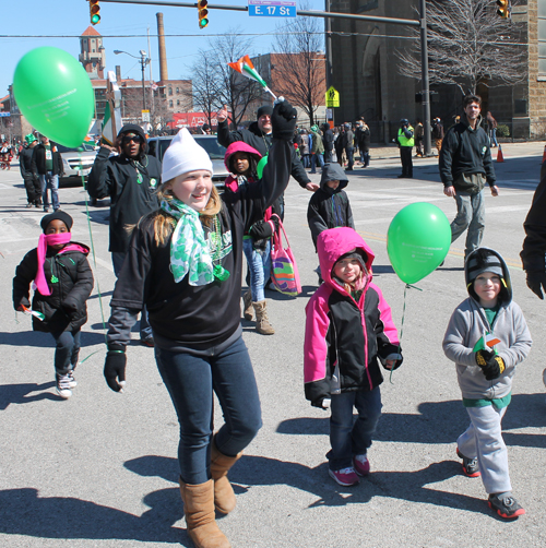 2014 Cleveland St Patrick's Day Parade people