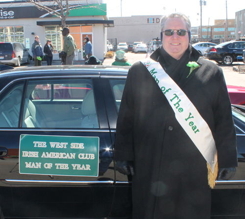 West Side Irish American Club Man of the Year Kevin McDonough