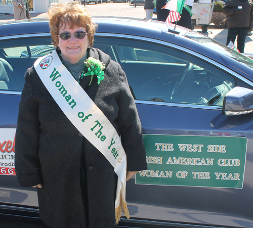 West Side Irish American Club Woman of the Year Midge Gannon 
