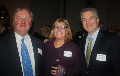 Judge Ken Callahan,  Martha Callahan, Judge David Matia