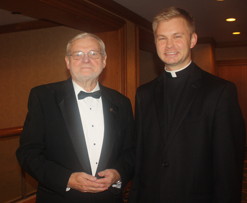 Gerry Quinn and Fr. Matt Byrne