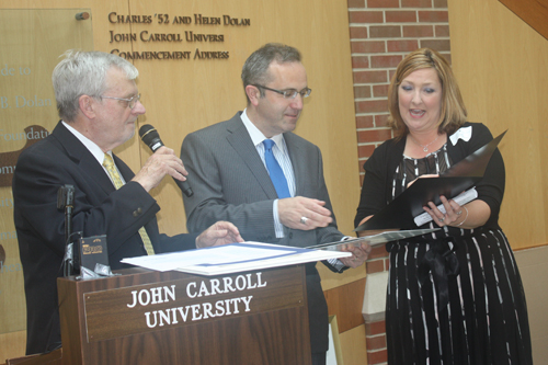 Gerry Quinn, Aidan Cronin and Colleen Corrigan Day