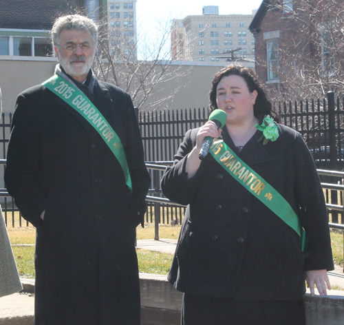 Mayor Frank Jackson and Katie Cooper