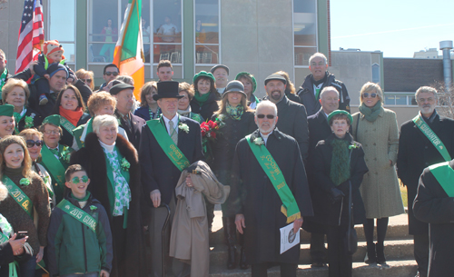 Cleveland St Patrick's Day Parade dignitaries