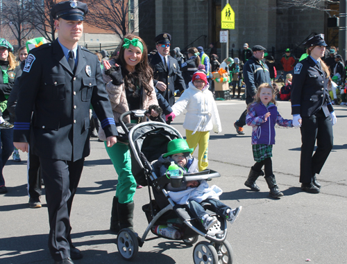 Cleveland Firefighters Shamrock Club at St Patrick's Day Parade