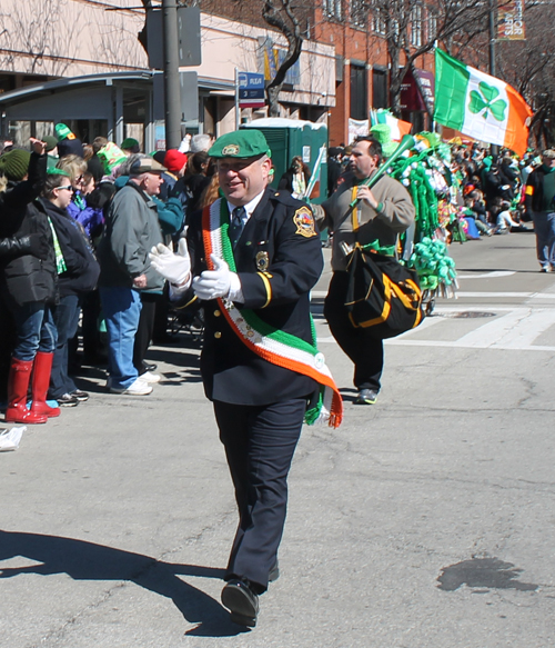 Cleveland Firefighters Shamrock Club at St Patrick's Day Parade