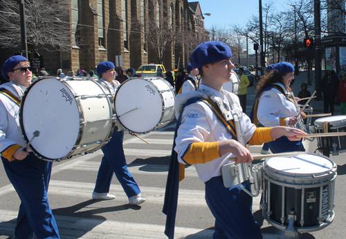 Notre Dame Cathedral Latin High School at 2015 Cleveland St Patrick's Day Parade