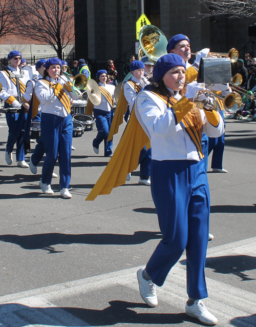 Notre Dame Cathedral Latin High School at 2015 Cleveland St Patrick's Day Parade