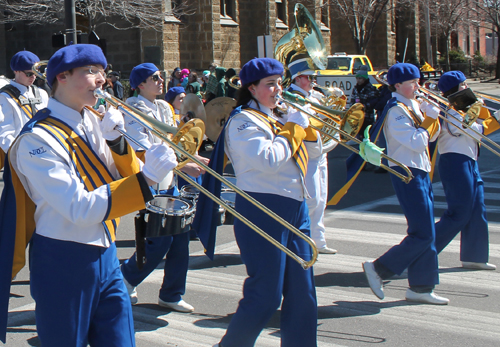 Notre Dame Cathedral Latin High School at 2015 Cleveland St Patrick's Day Parade