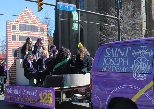 Saint Joseph Academy at 2015 Cleveland St Patrick's Day Parade