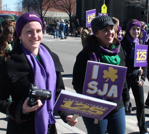 Saint Joseph Academy at 2015 Cleveland St Patrick's Day Parade