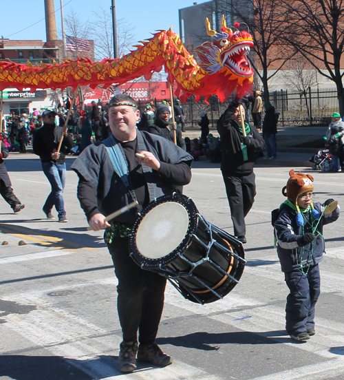 Cleveland Asian Festival in the 148th Cleveland St Patrick's Day Parade