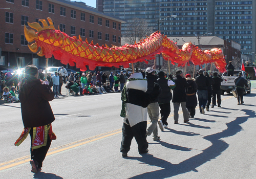 Cleveland Asian Festival in the 148th Cleveland St Patrick's Day Parade