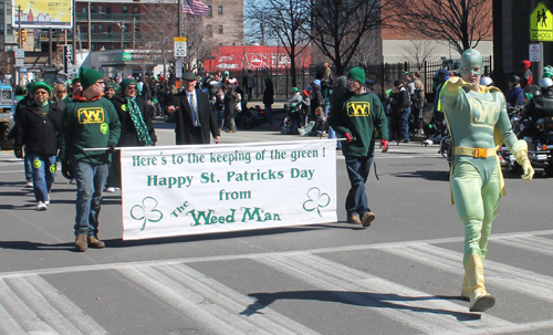 The Weed Man at Cleveland 2015 St Patrick's Day parade