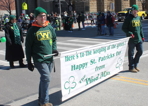 The Weed Man at Cleveland 2015 St Patrick's Day parade