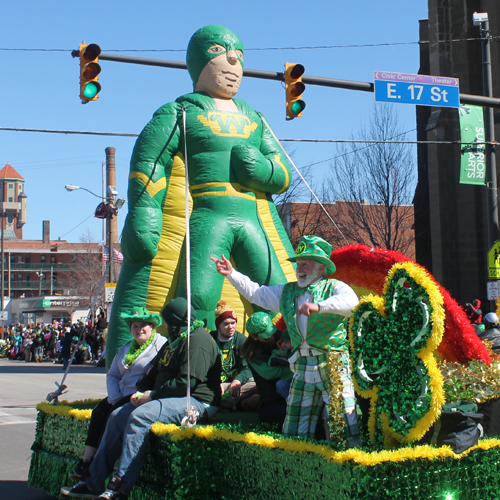 The Weed Man at Cleveland 2015 St Patrick's Day parade