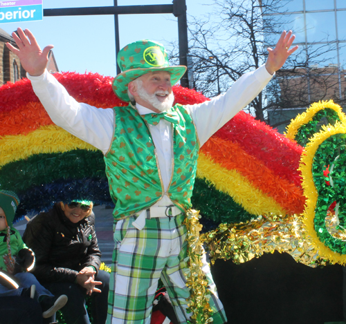 The Weed Man at Cleveland 2015 St Patrick's Day parade