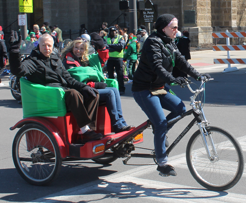 Carl Monday at Cleveland 2015 St Patrick's Day parade