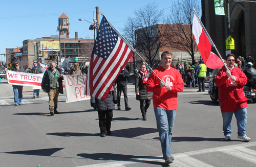 Cleveland Polonia in the 148th Cleveland St Patrick's Day Parade