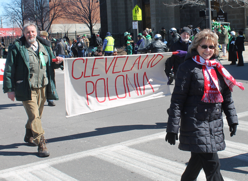 Cleveland Polonia in the 148th Cleveland St Patrick's Day Parade