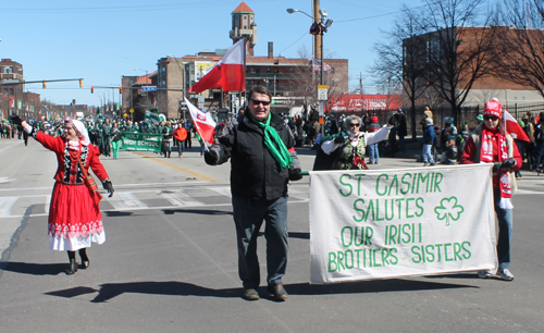 Cleveland Polonia in the 148th Cleveland St Patrick's Day Parade