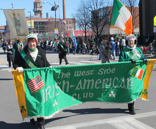 West Side Irish American Club in the 148th Cleveland St Patrick's Day Parade