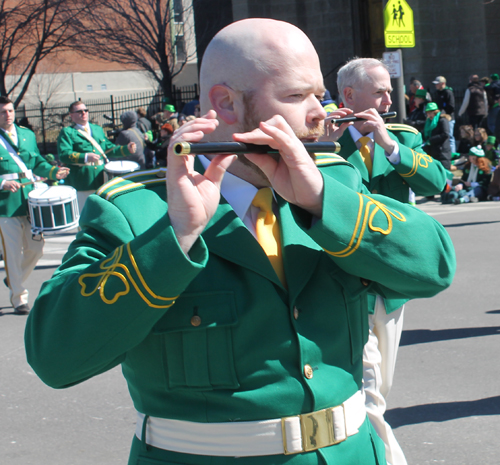 Fife & Drum Corps - West Side Irish American Club in the 148th Cleveland St Patrick's Day Parade