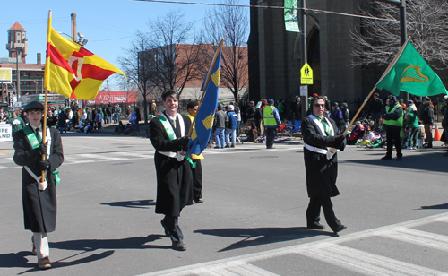 West Side Irish American Club in the 148th Cleveland St Patrick's Day Parade