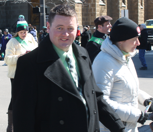 Marc Owen - West Side Irish American Club members in the 148th Cleveland St Patrick's Day Parade