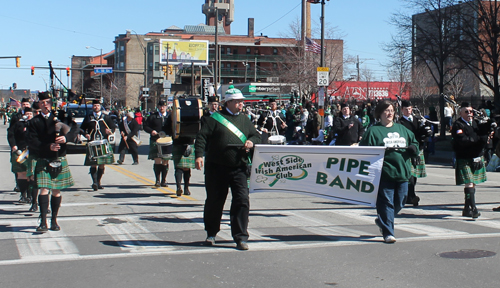 West Side Irish American Club in the 148th Cleveland St Patrick's Day Parade