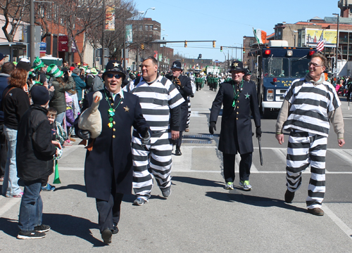Krazy Kops at Cleveland St Patrick's Day Parade