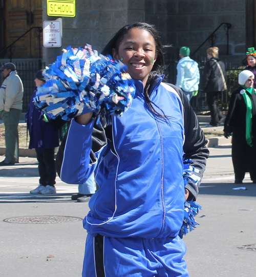 Saint Martin de Porress High School at the 2015 Cleveland St. Patrick's Day Parade