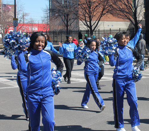 Saint Martin de Porress High School at the 2015 Cleveland St. Patrick's Day Parade