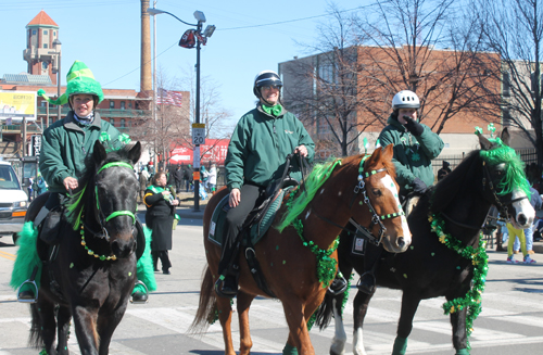 University Circle at Cleveland St Patrick's Day Parade