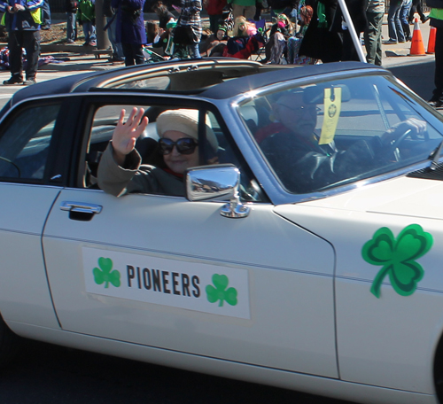 Pioneers Total Abstinence Society at the 148th Cleveland St Patrick's Day Parade 