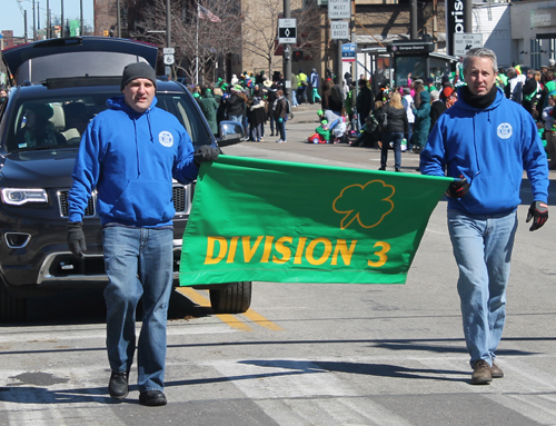 Division 3 of the 148th Cleveland St Patrick's Day Parade 