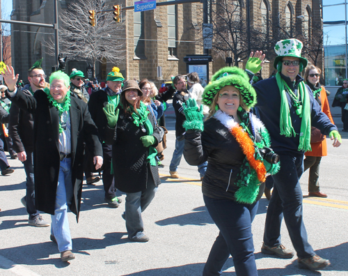 Irish American Club Eastside at St Patrick's Day Parade Cleveland 2015