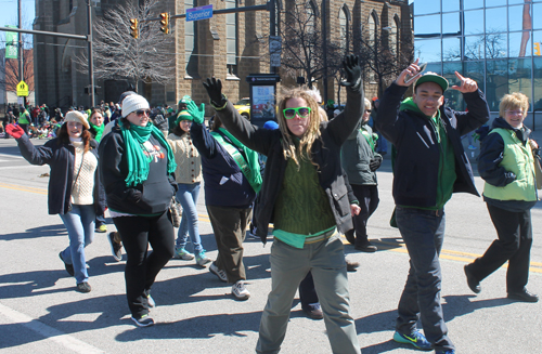 Irish American Club Eastside at St Patrick's Day Parade Cleveland 2015