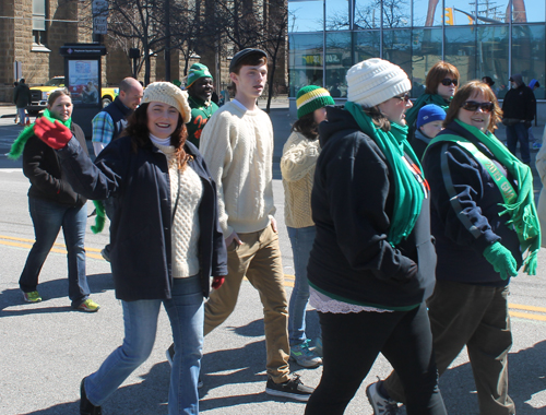 Irish American Club Eastside at St Patrick's Day Parade Cleveland 2015